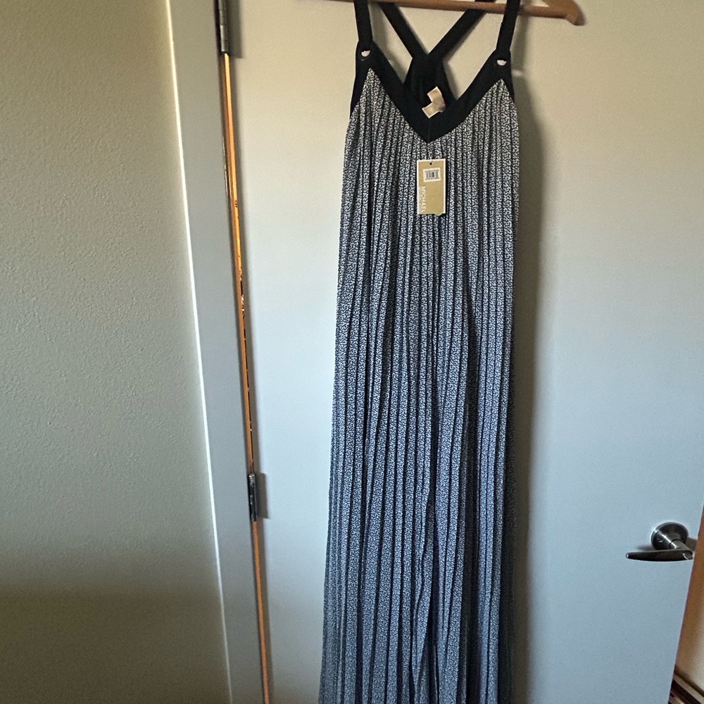 Michael Kors Pleated Maxi Dress